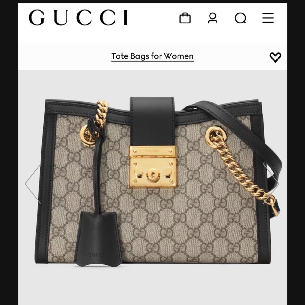 Gucci padlock shoulder bag